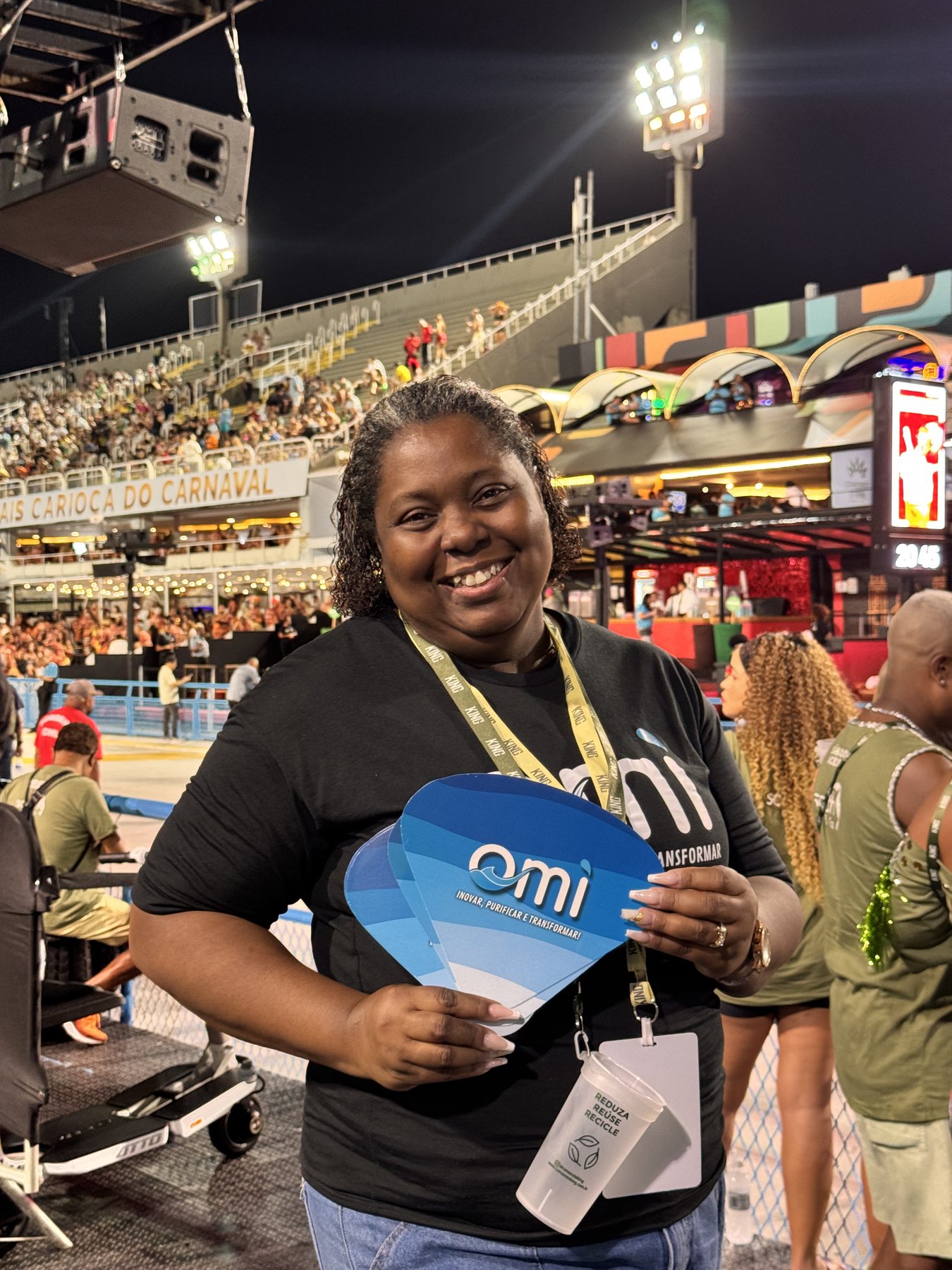 Registro da operação ambiental do Projeto Omìayê no Carnaval 2026 (IMG 1740)