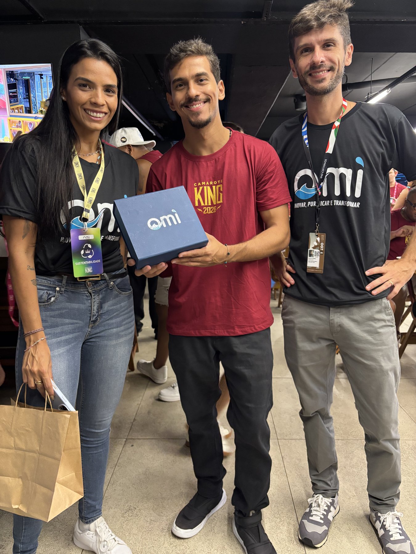 Registro da operação ambiental do Projeto Omìayê no Carnaval 2026 (IMG 5407)