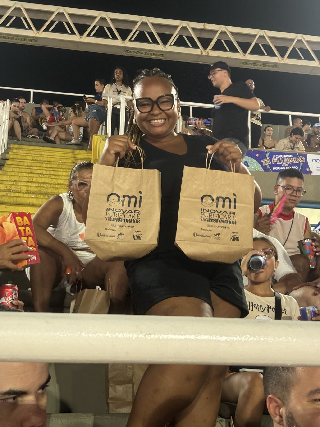 Registro da operação ambiental do Projeto Omìayê no Carnaval 2026 (IMG 5499)