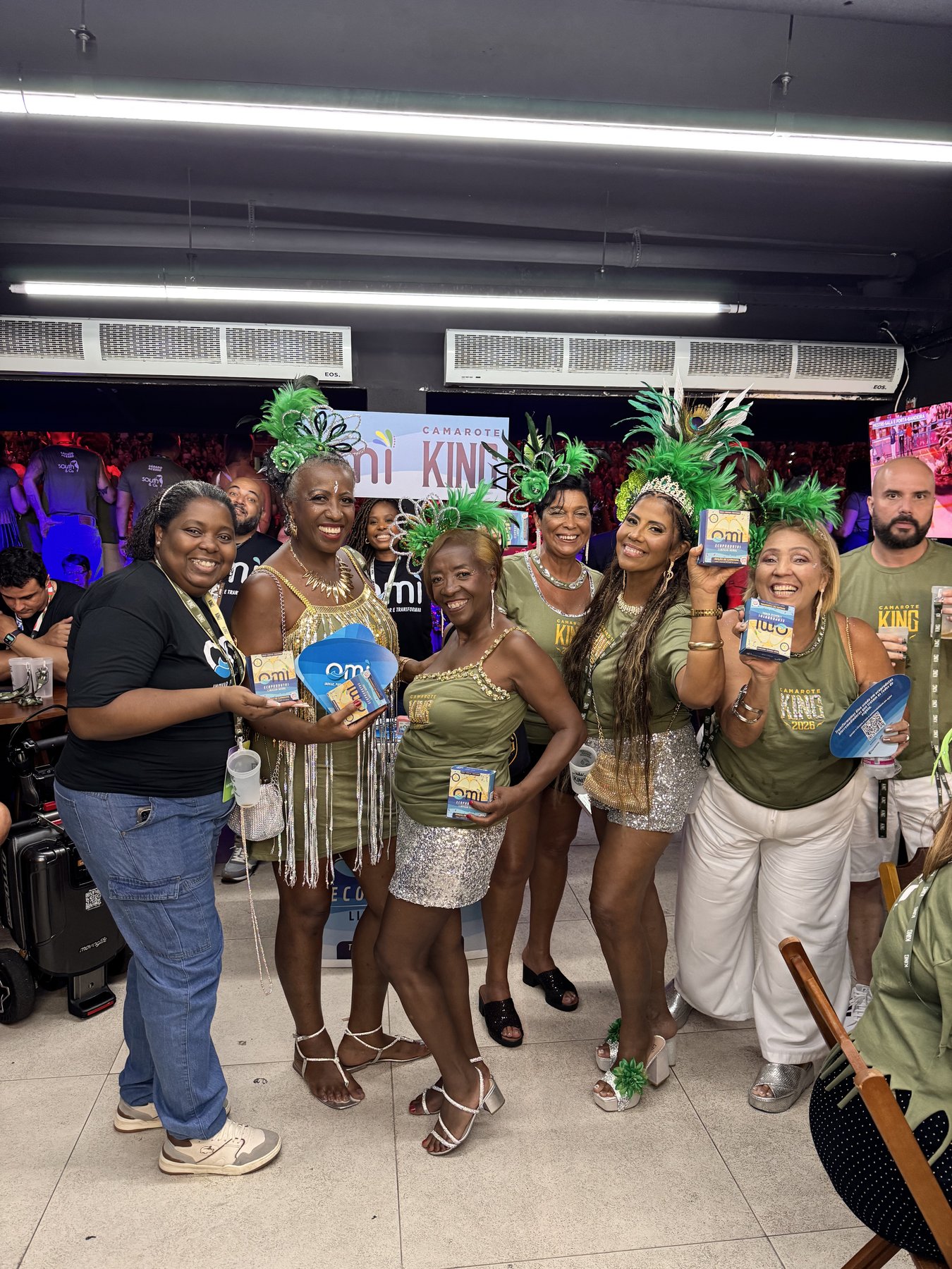 Registro da operação ambiental do Projeto Omìayê no Carnaval 2026 (IMG 1764)