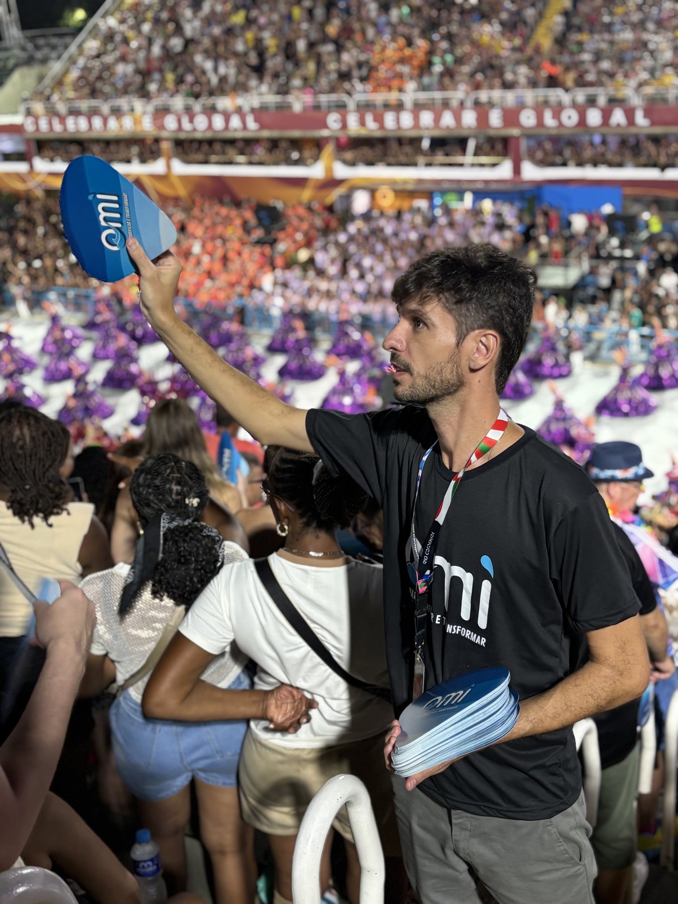 Registro da operação ambiental do Projeto Omìayê no Carnaval 2026 (IMG 5448)